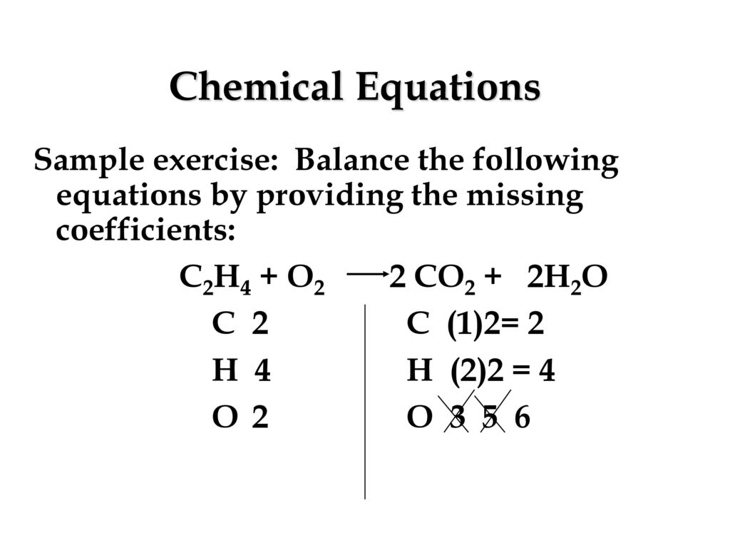 Stoichiometry Calculations with Chemical Formulas and Equations